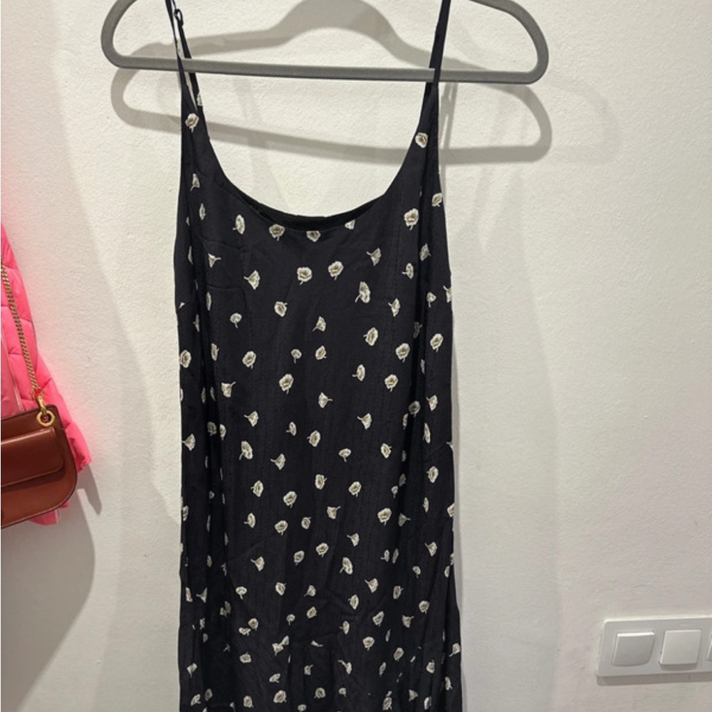 RAG & BONE midi floral dress silky size 12 - NWT